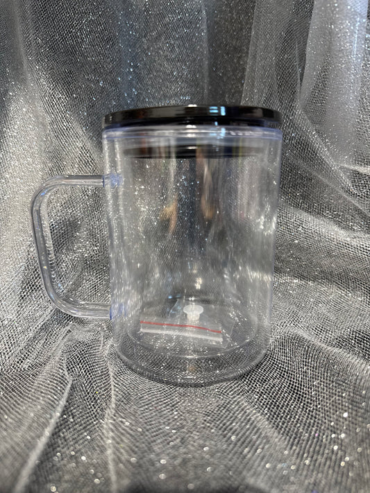 Snowglobe coffee cup 8oz